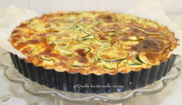 Torta di riso e zucchine senza glutine - Quella lucina nella cucina
