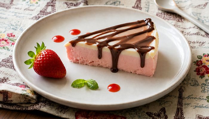 cheesecake e cioccolato bianco