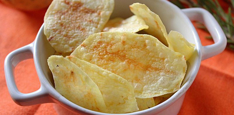 Patatine - chips al microonde