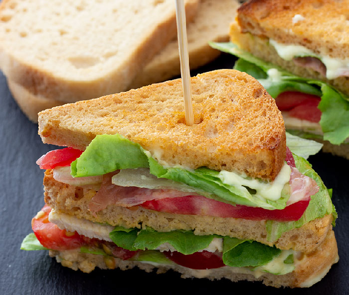 club sandwich senza glutine