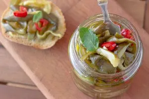 zucchine sott'olio
