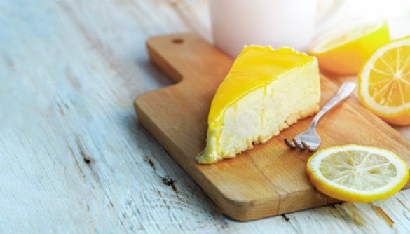 cheesecake al limone