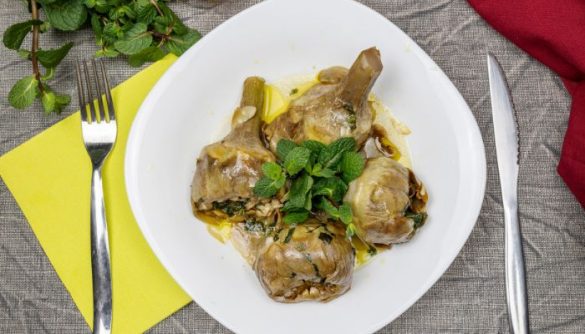 carciofi alla romana