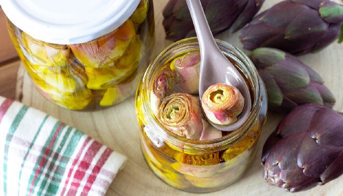 carciofini sott'olio