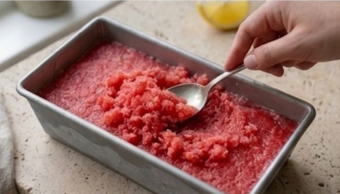 preparazione sorbetto