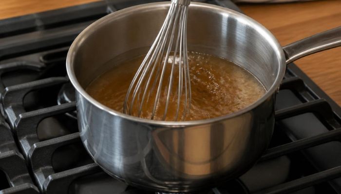 preparazione sciroppo per il sorbetto