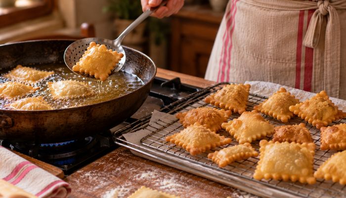 frittura dei calzoncelli