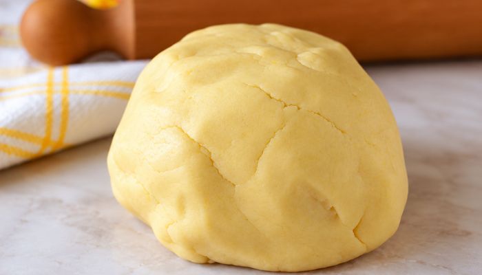panetto di pasta frolla senza uova